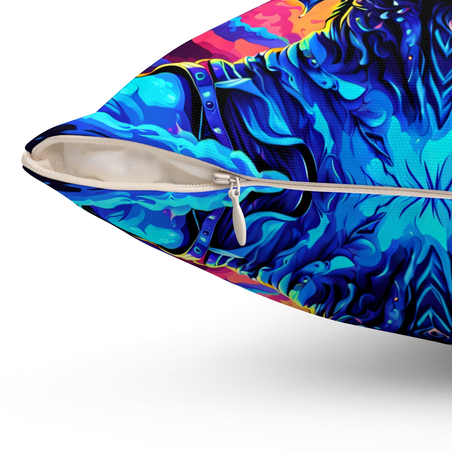 Cosmic Nebula Empress Spun Polyester Square Pillow