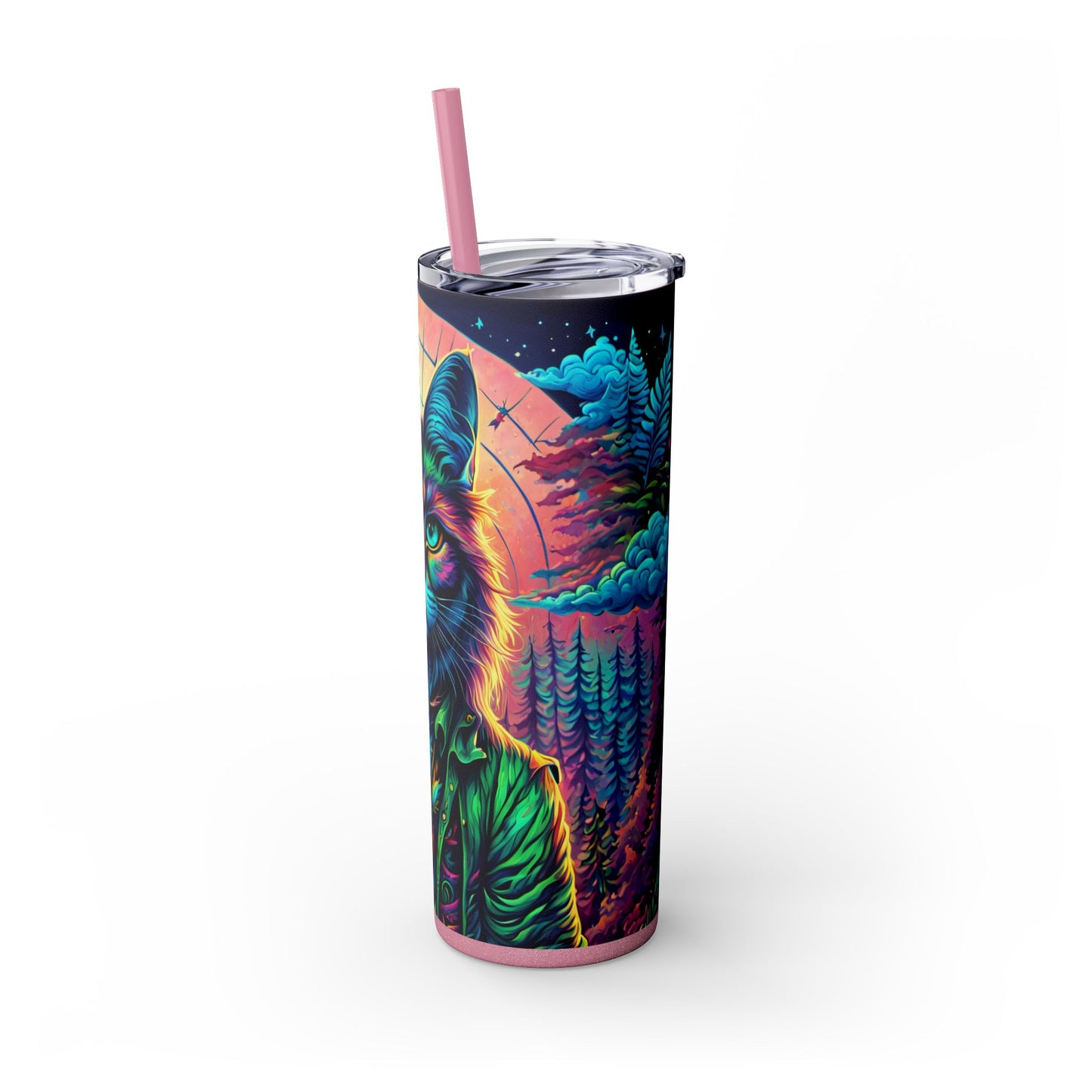 KataLyst Keys Skinny Tumbler with Straw, 20oz