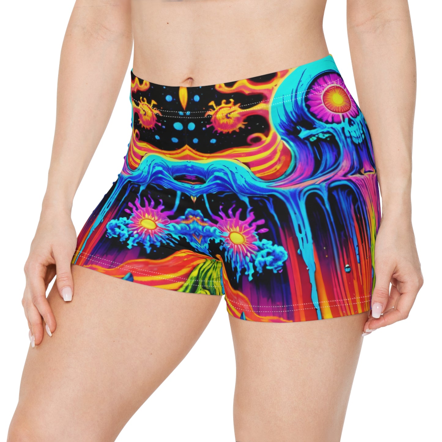 Restless Radiance Women's Shorts (AOP)
