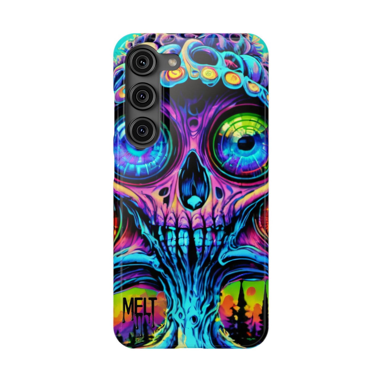 Skull Melt Slim Cases