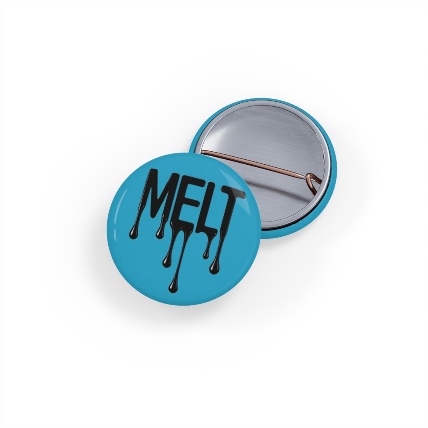 MELT blue Round Pins