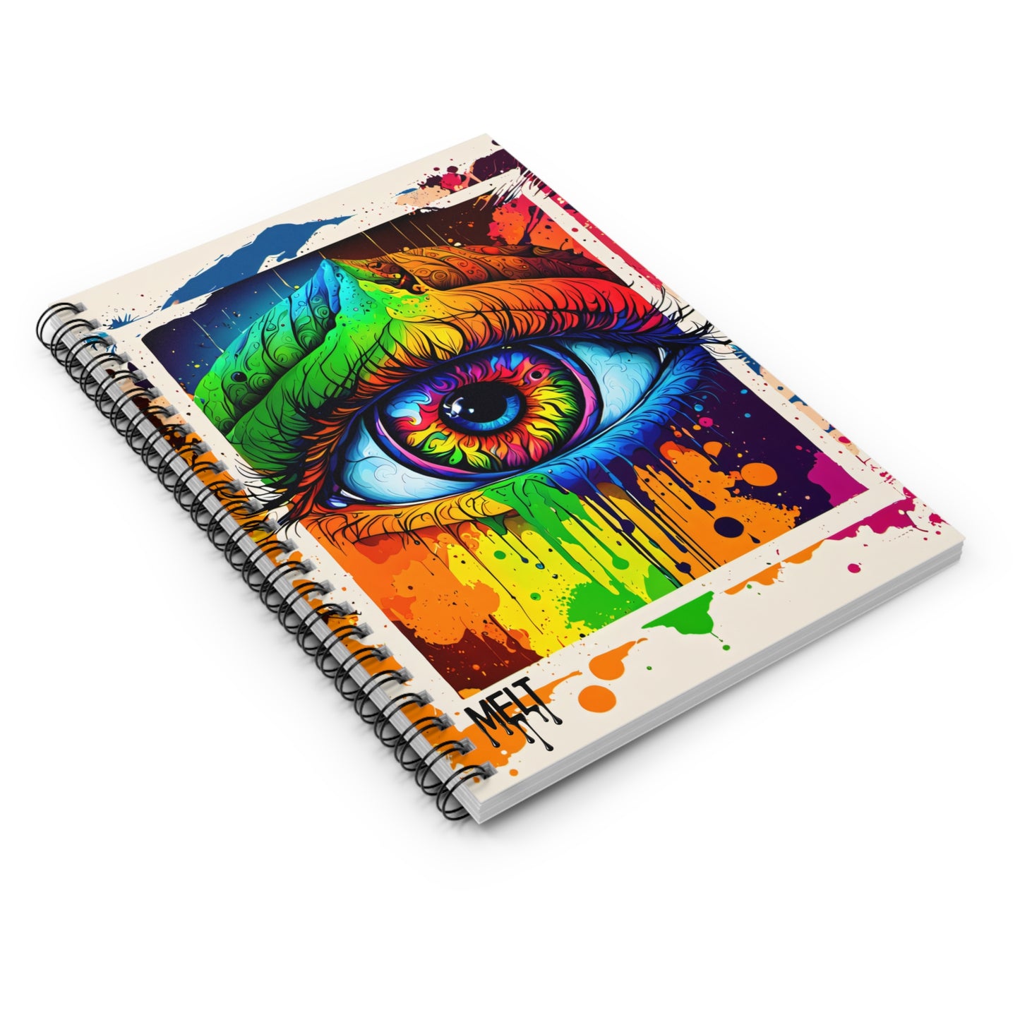 Eye Spiral Notebook - Ruled Line