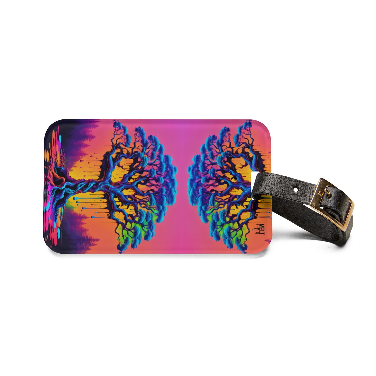 Melting Tree Luggage Tag