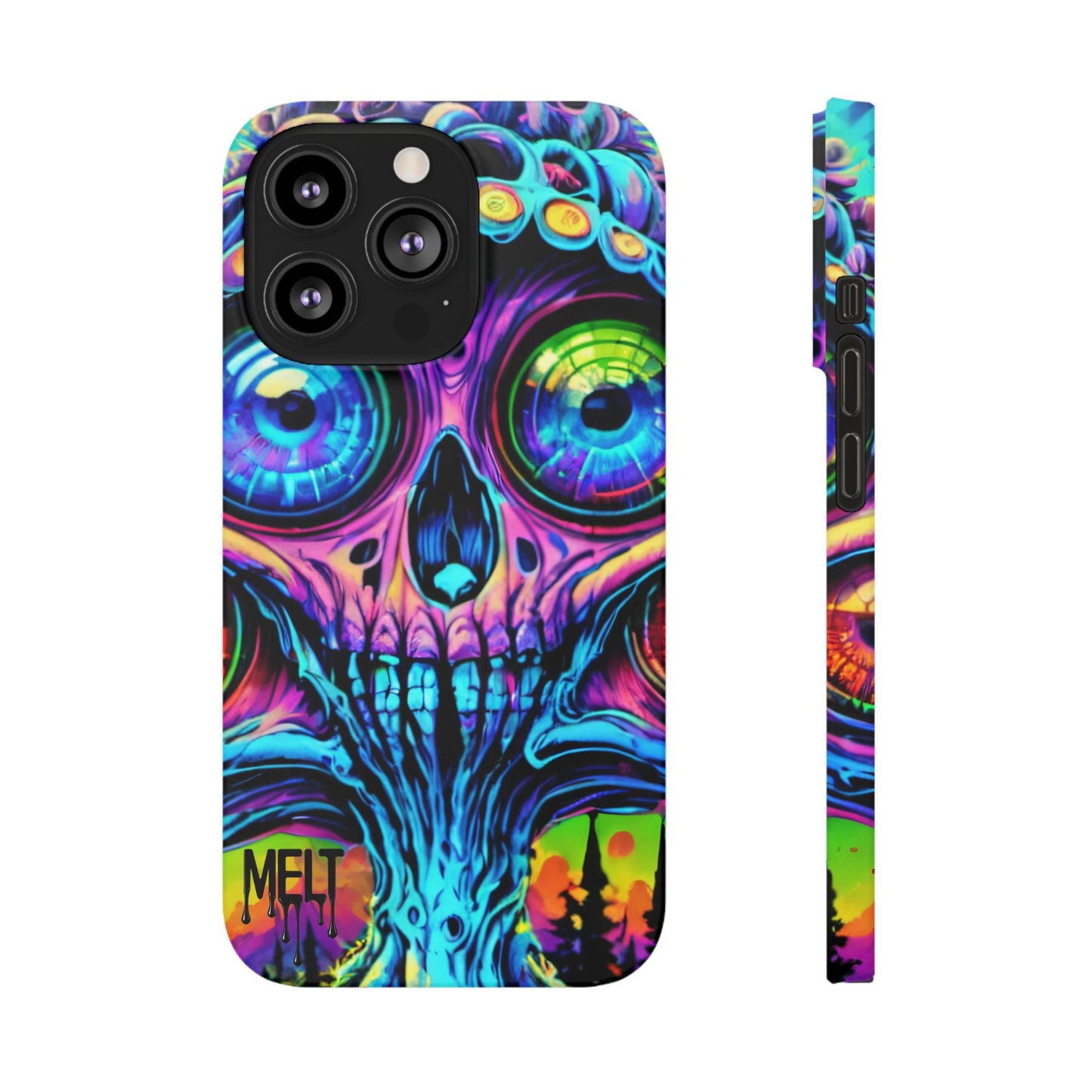 Skull Melt Slim Cases