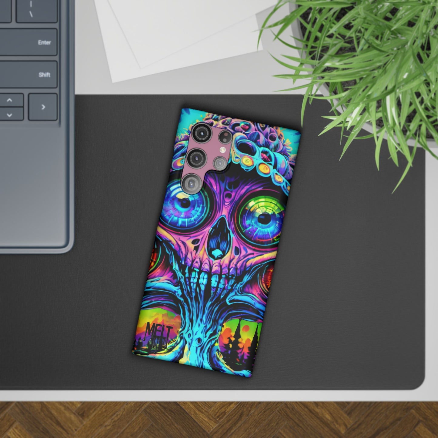 Skull Melt Slim Cases