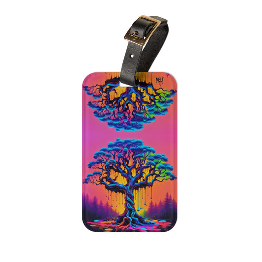 Melting Tree Luggage Tag