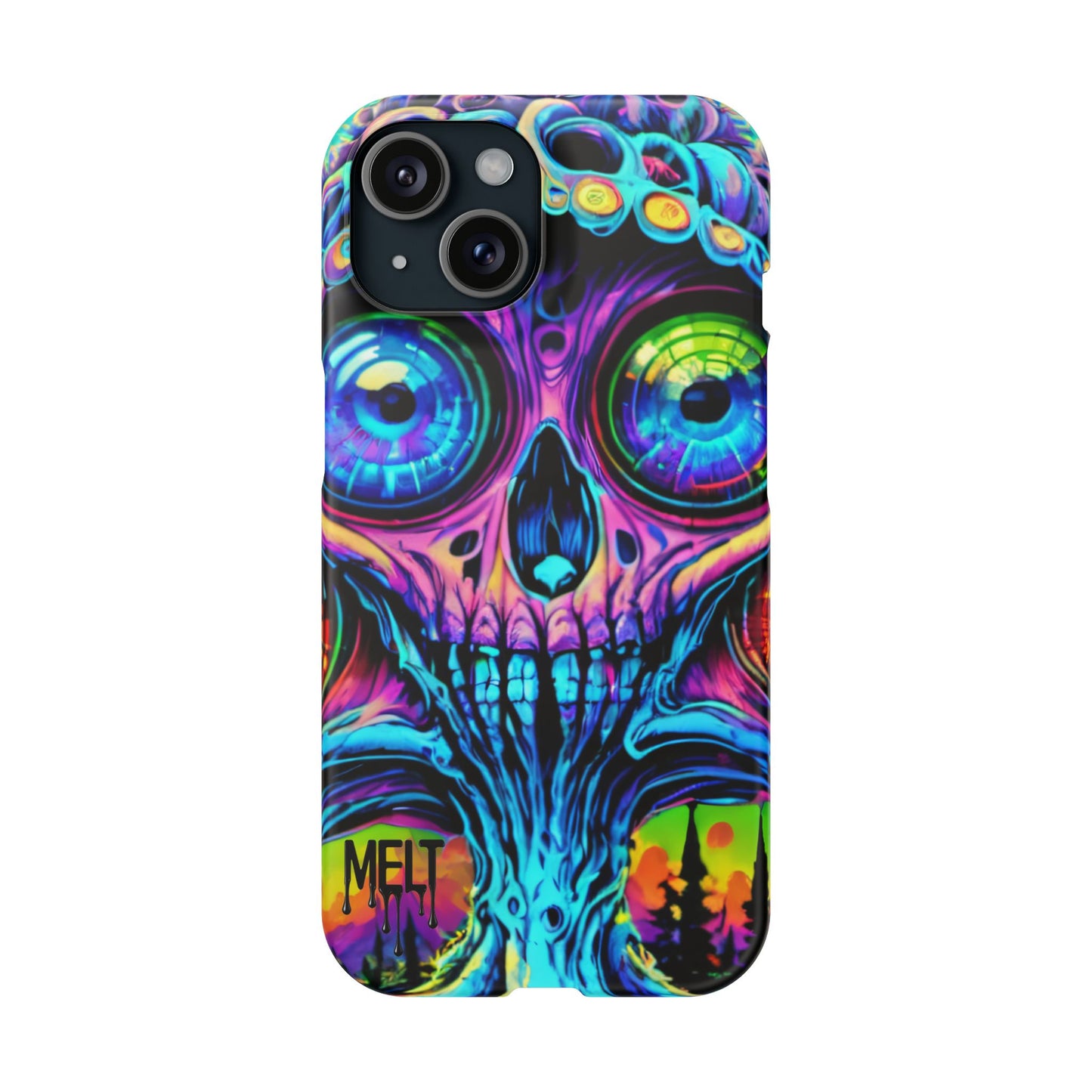 Skull Melt Slim Cases