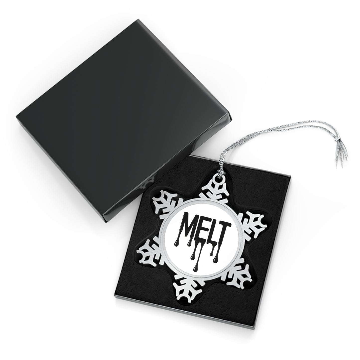 MELT Pewter Snowflake Ornament