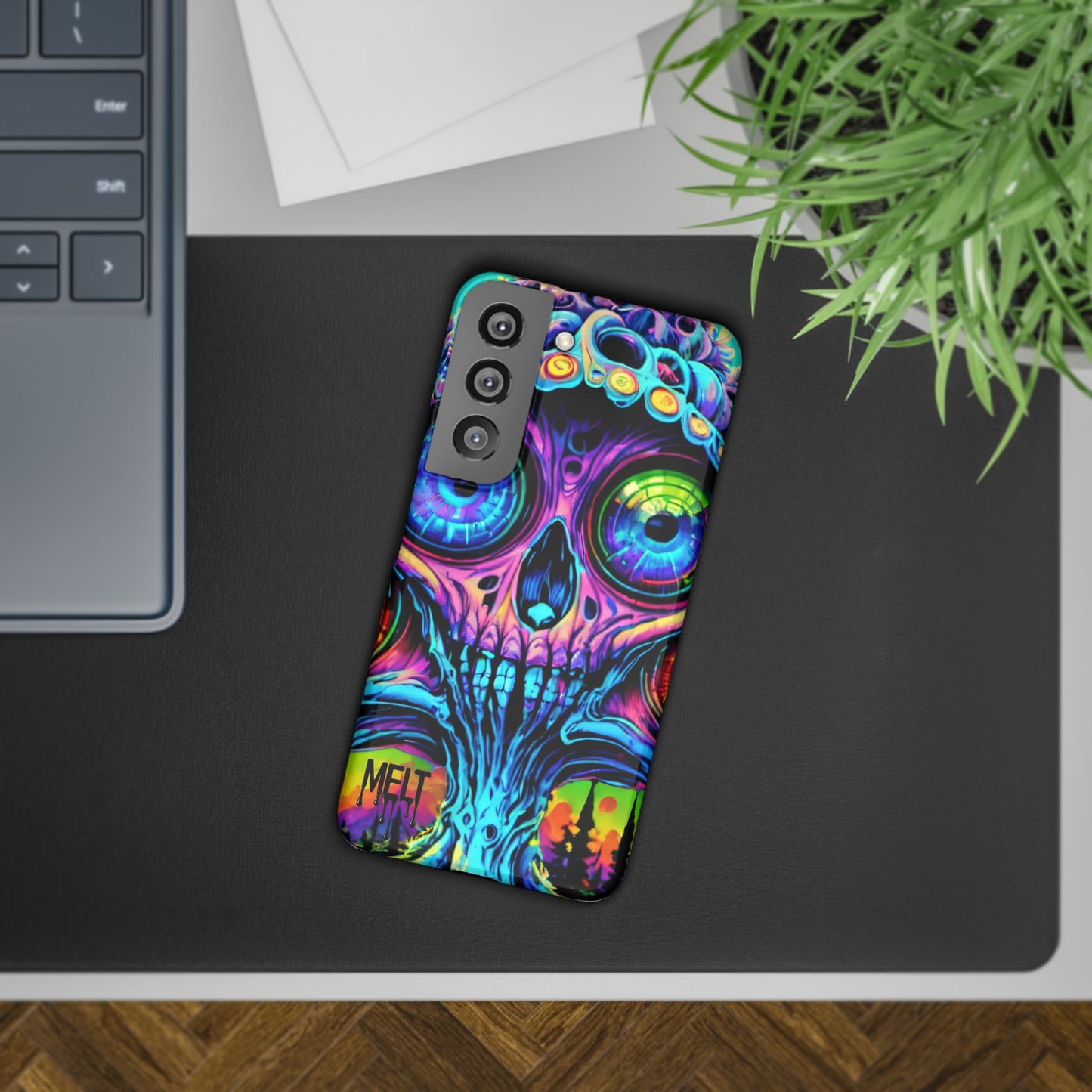 Skull Melt Slim Cases