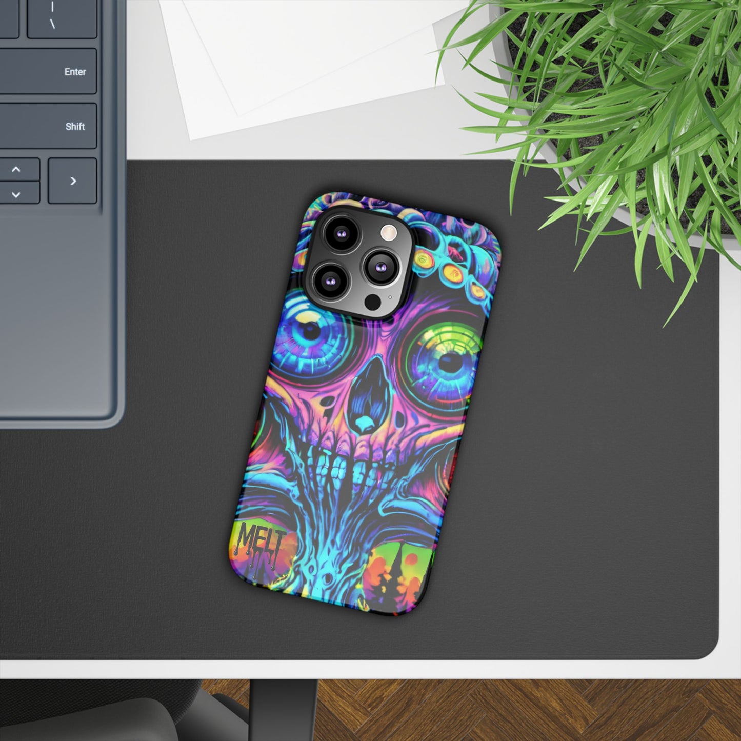 Skull Melt Slim Cases