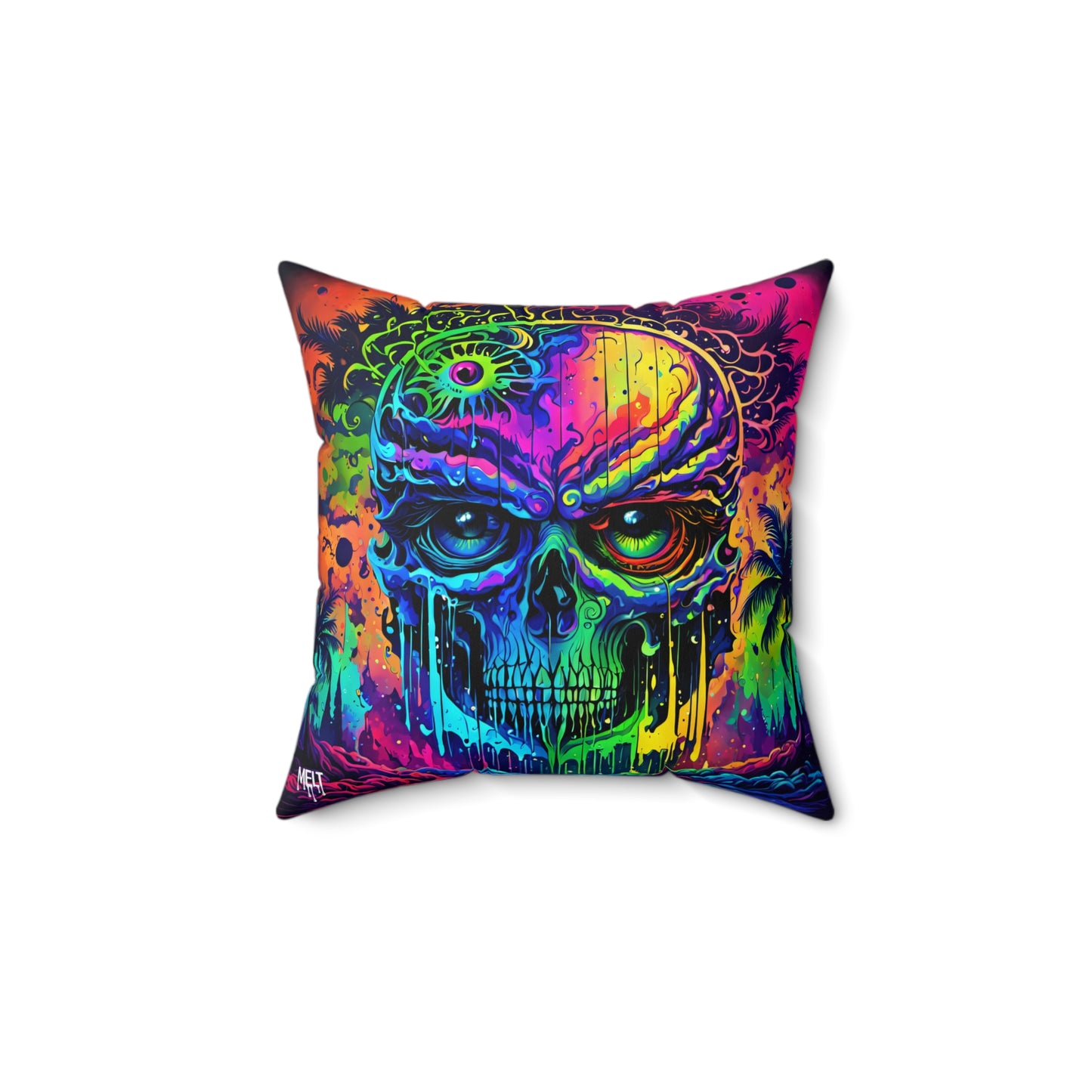 Mindful Transcendence Spun Polyester Square Pillow