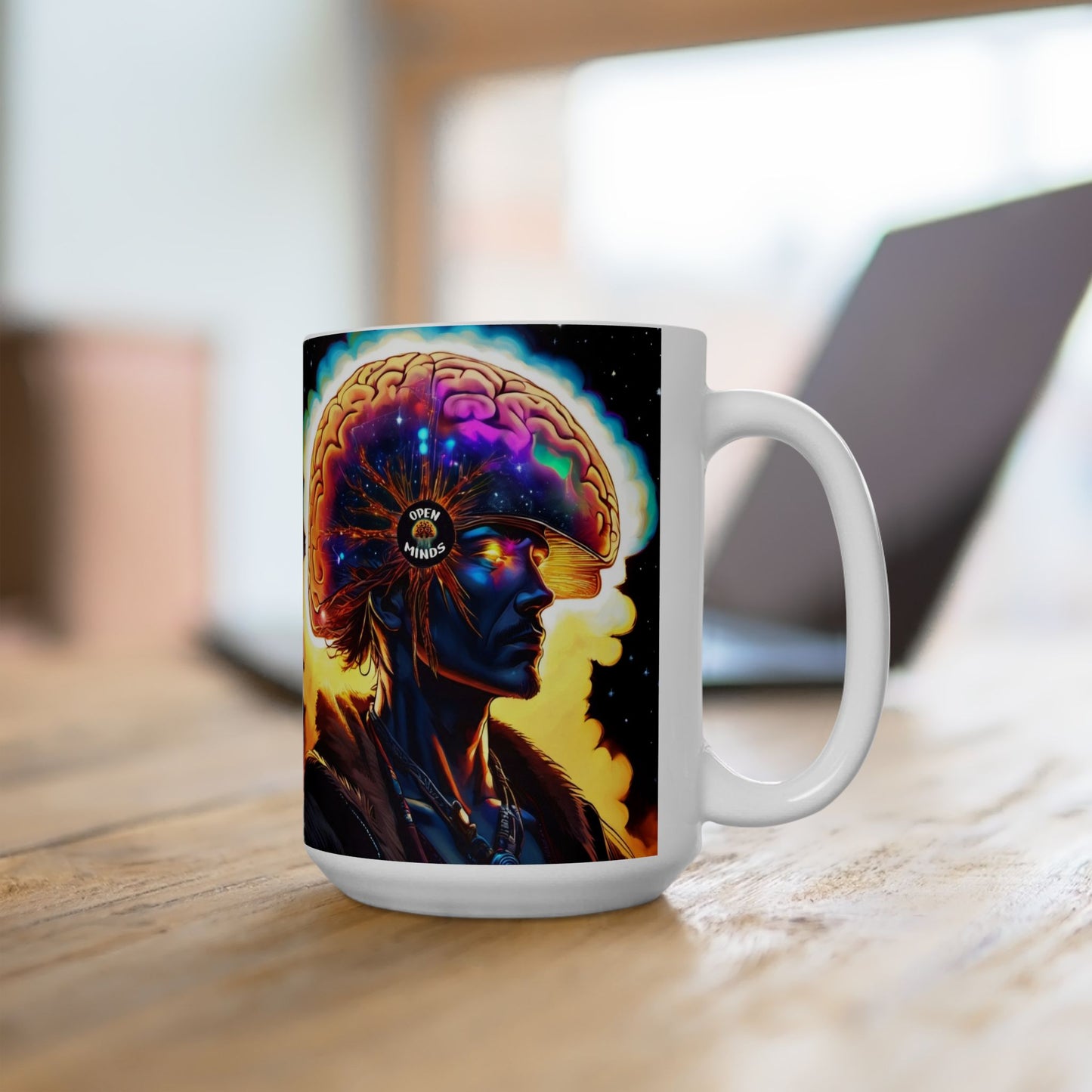 THOMAS OPENMINDS_Ceramic Mug, (11oz, 15oz)