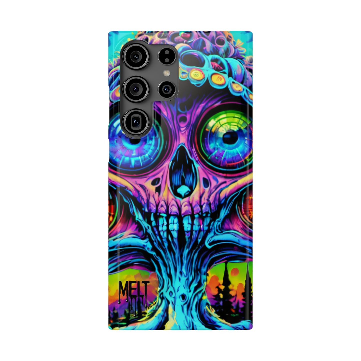 Skull Melt Slim Cases