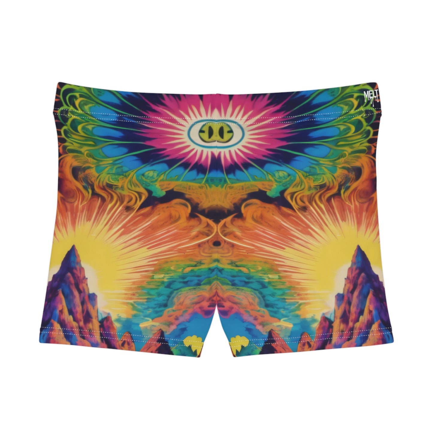 Stillness Waiting Women's Shorts (AOP)