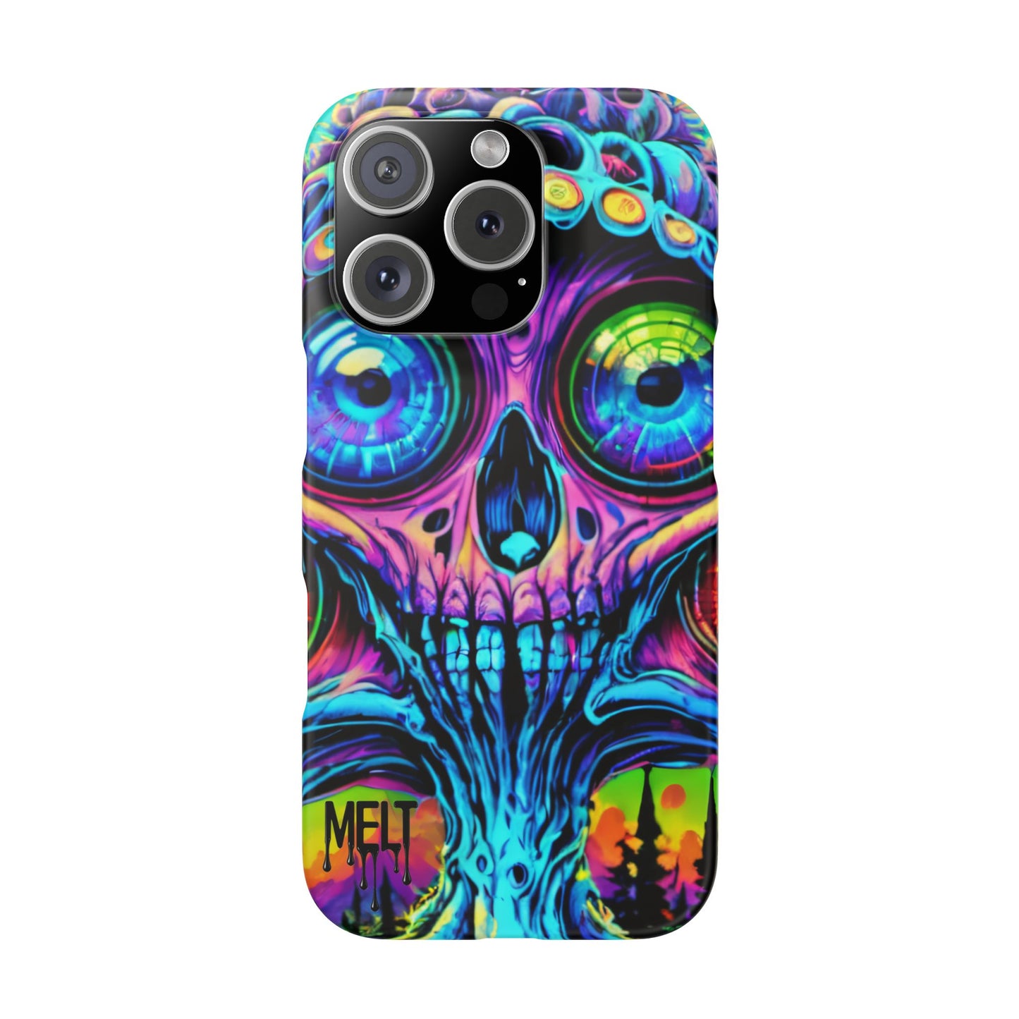 Skull Melt Slim Cases