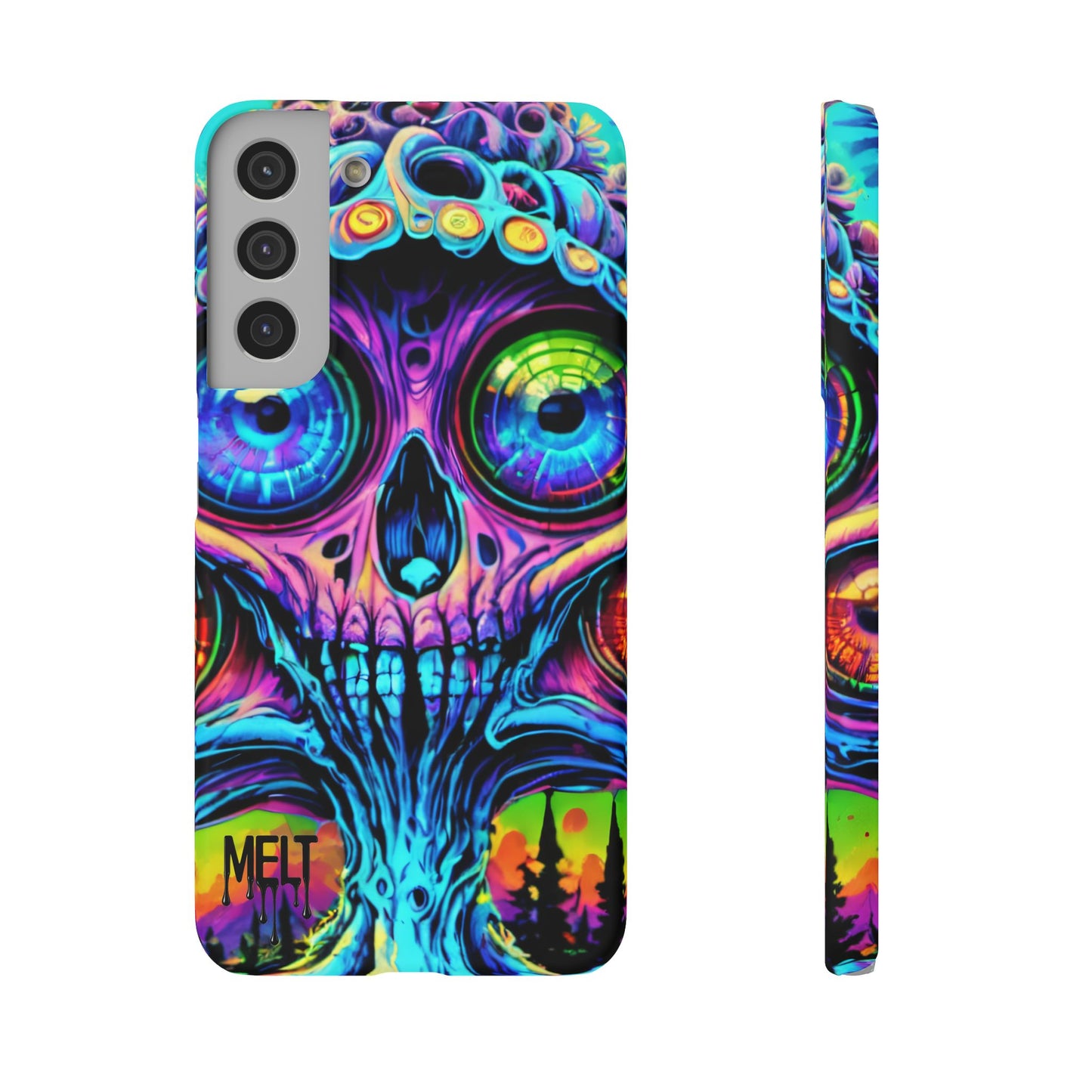 Skull Melt Slim Cases