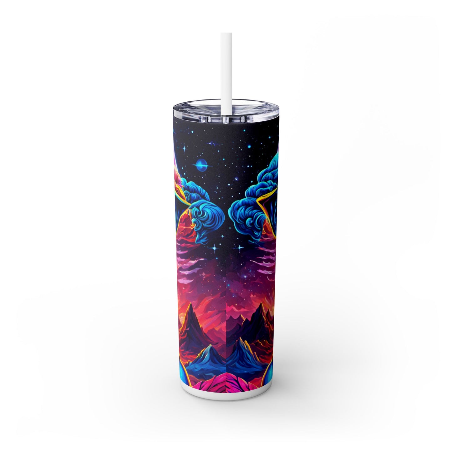 Enchanted Dreamweaveress Skinny Tumbler with Straw, 20oz