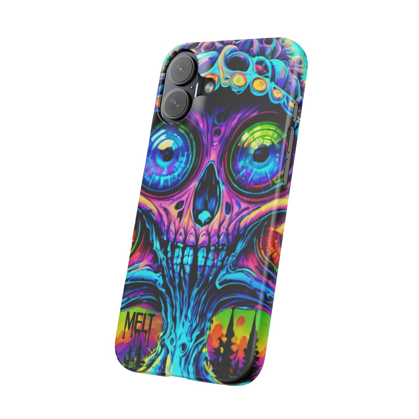 Skull Melt Slim Cases