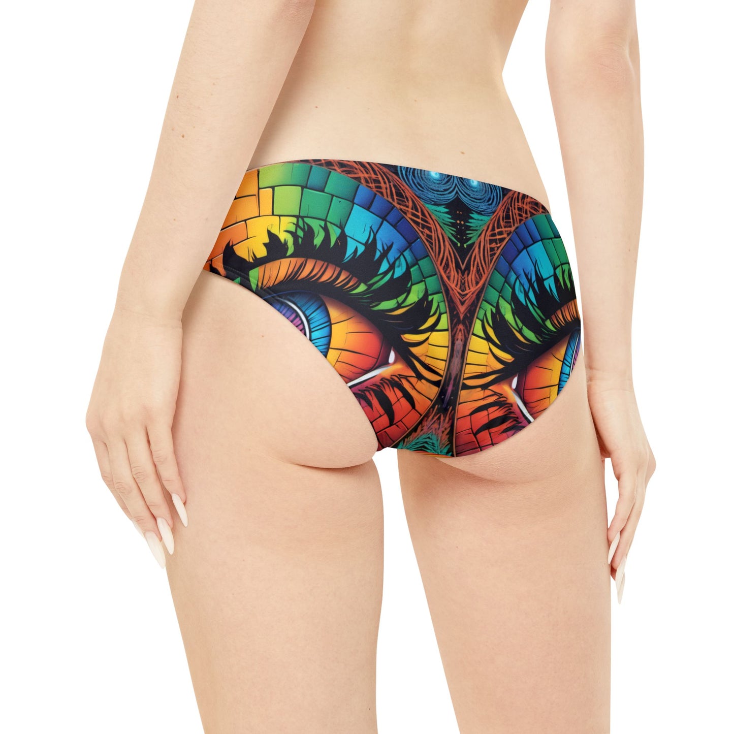 Smooth Sight Loop Tie Side Bikini Bottom (AOP)