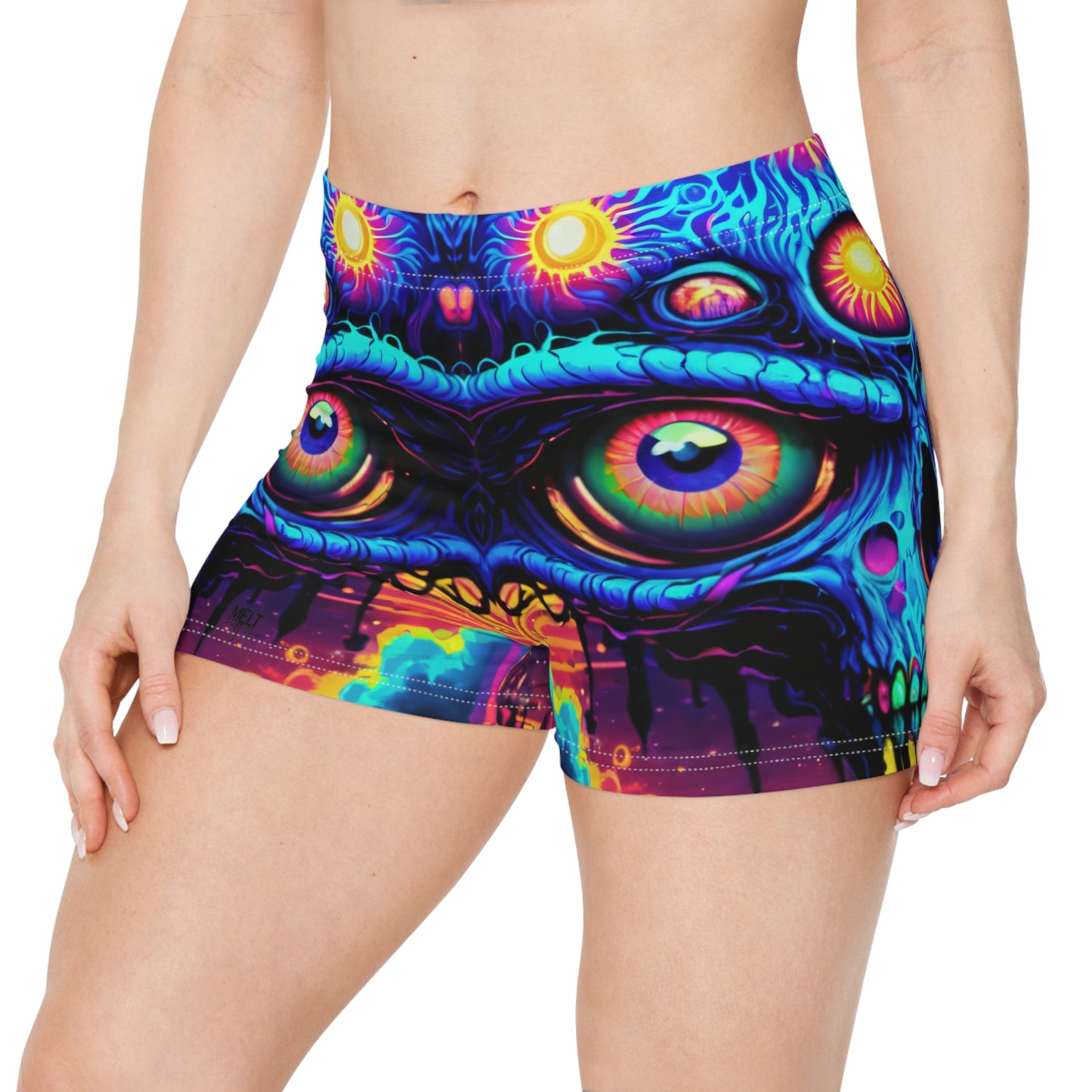 Skeletal Sensations Women's Shorts (AOP)