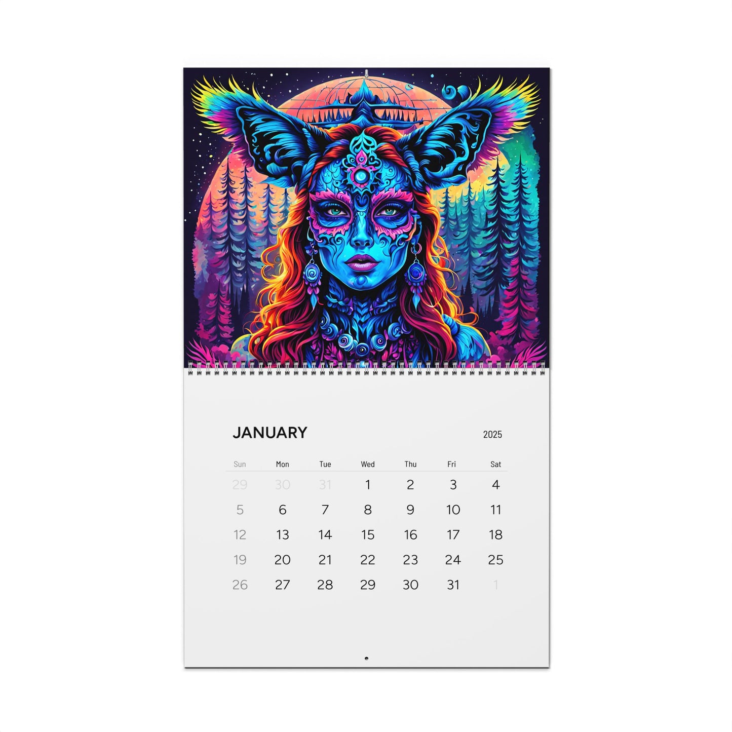 Queens of the Gemstoned Wall Calendar