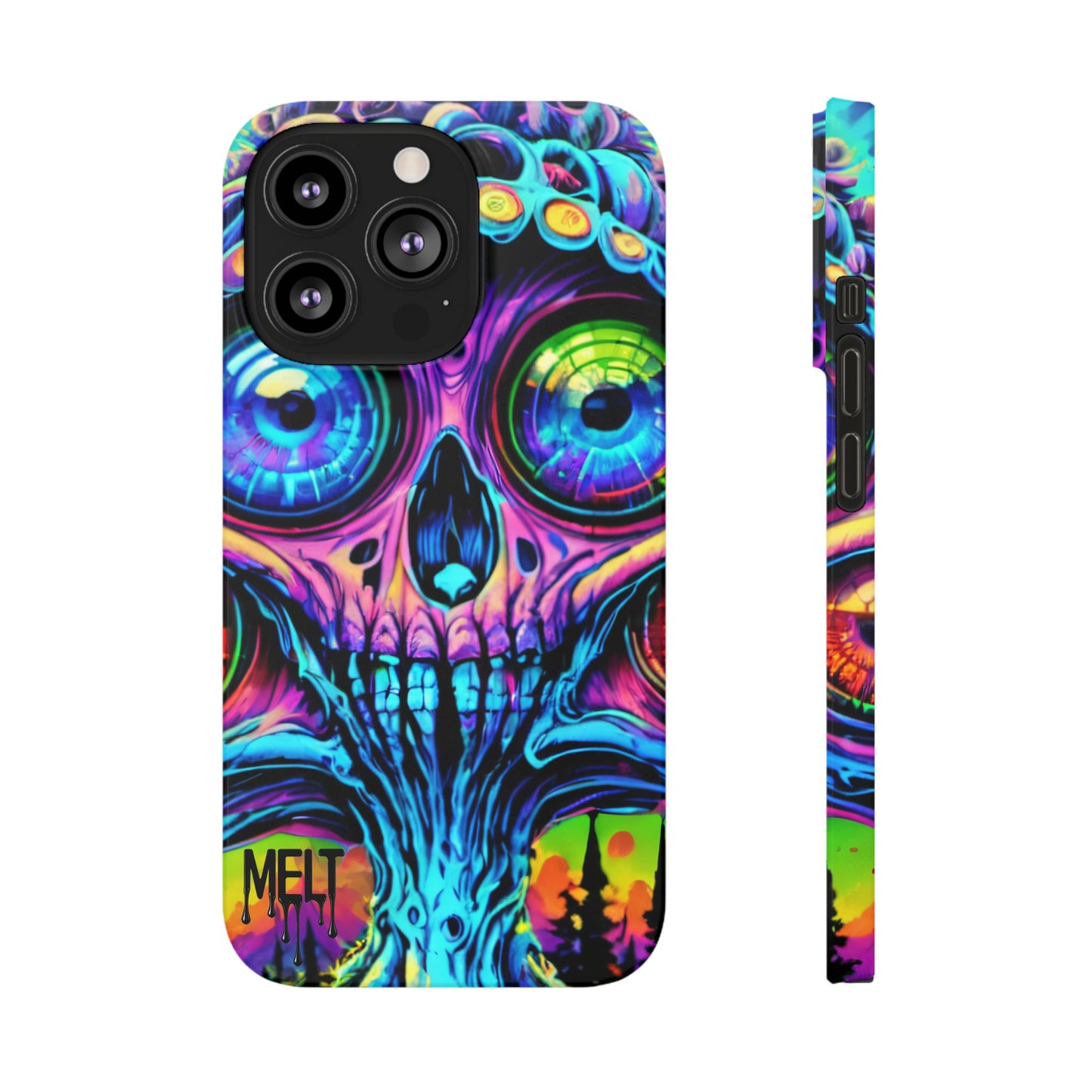 Skull Melt Slim Cases