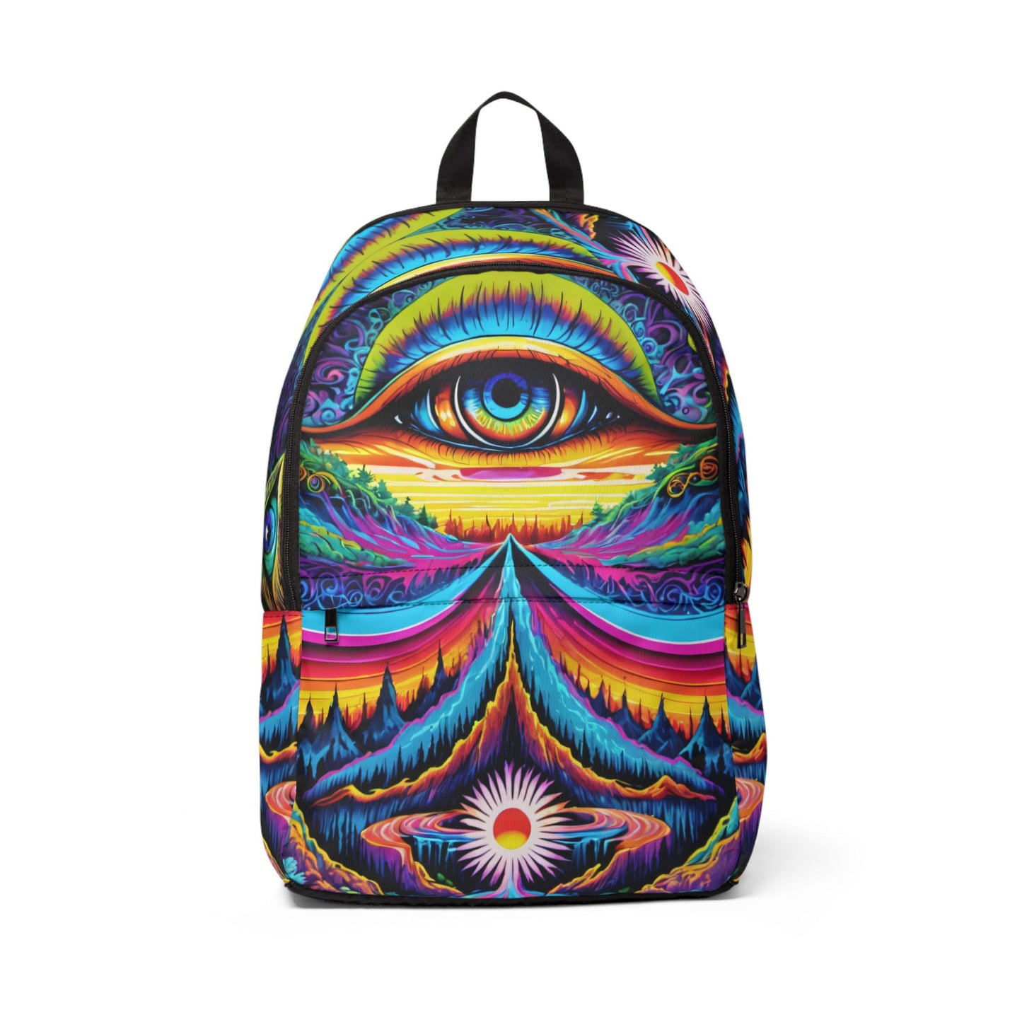 Psychedelic Optics Unisex Fabric Backpack