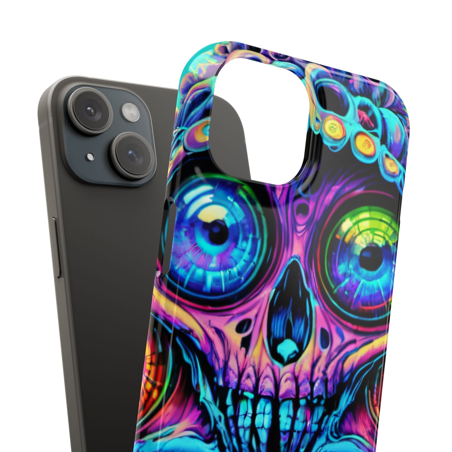 Skull Melt Slim Cases