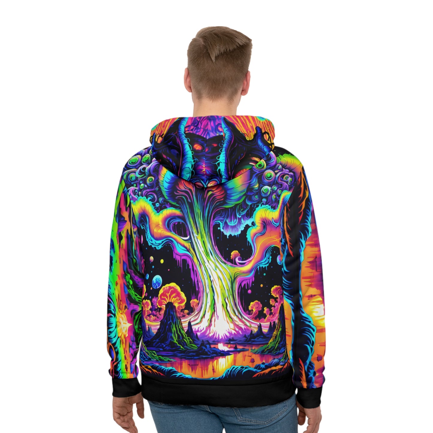 Cranial Visionary Men's Hoodie (AOP)