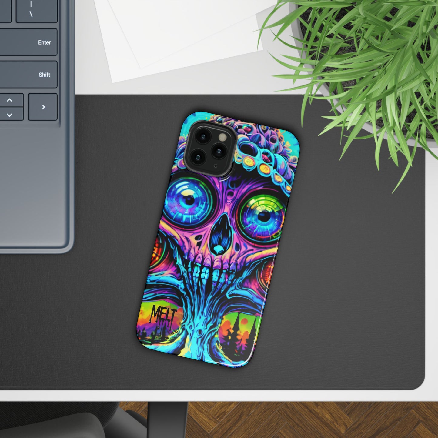 Skull Melt Slim Cases