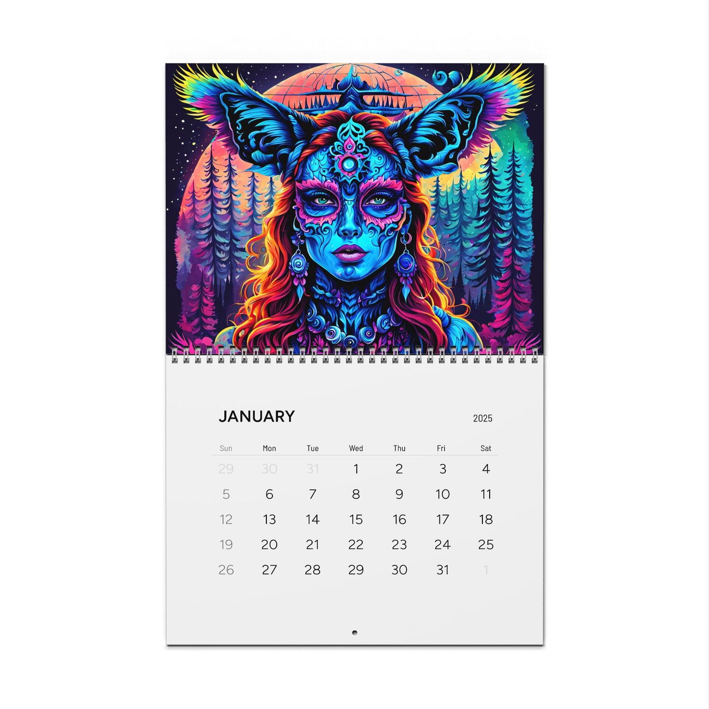 Queens of the Gemstoned Wall Calendar