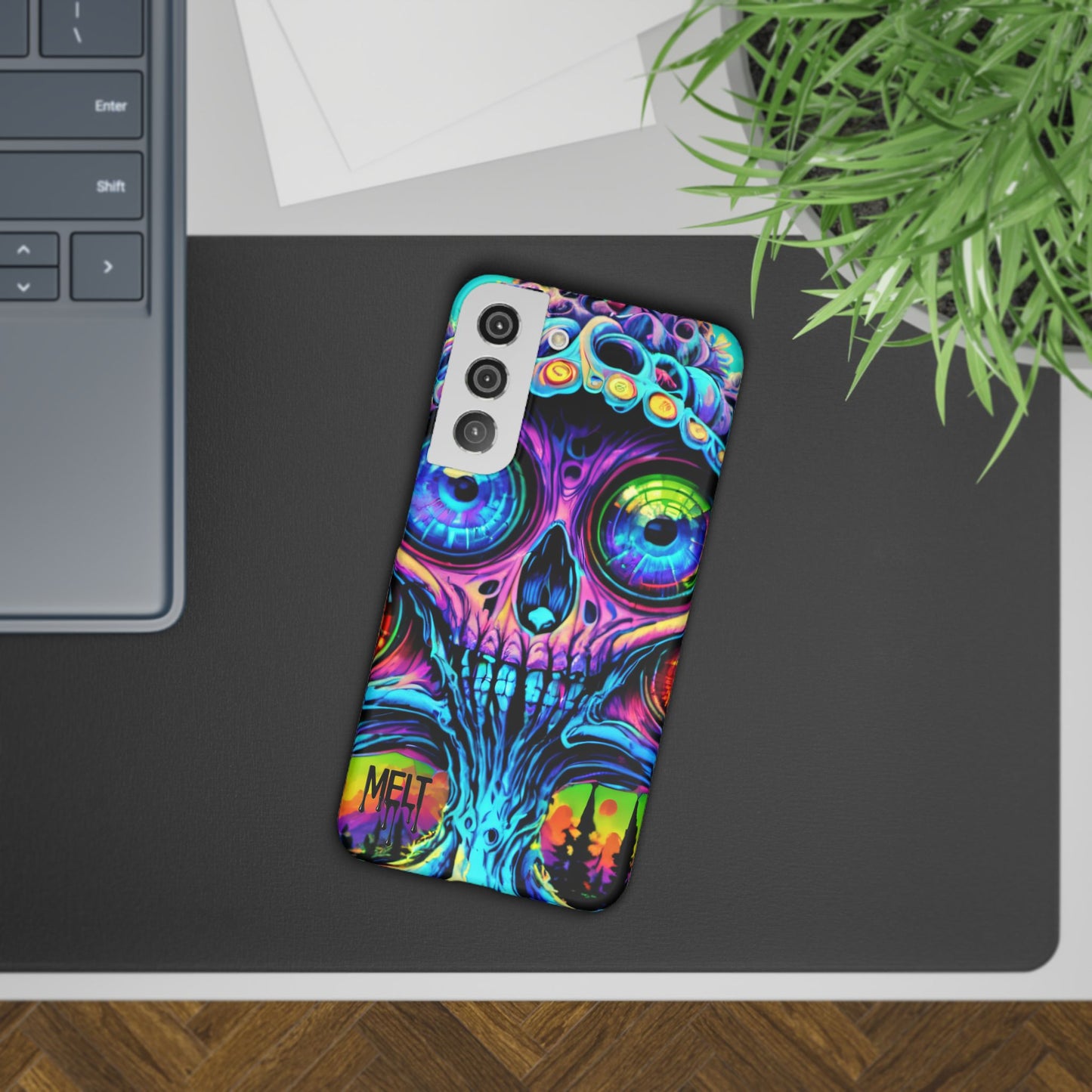 Skull Melt Slim Cases