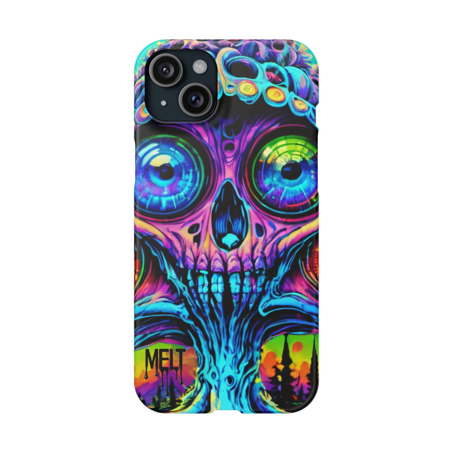 Skull Melt Slim Cases