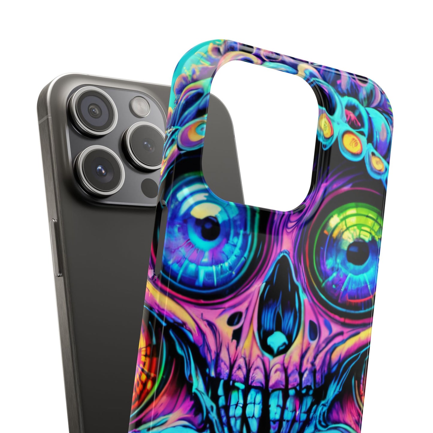 Skull Melt Slim Cases