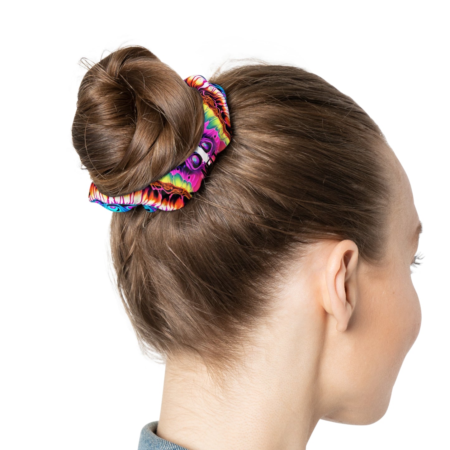 Psychedelic Scene Scrunchie