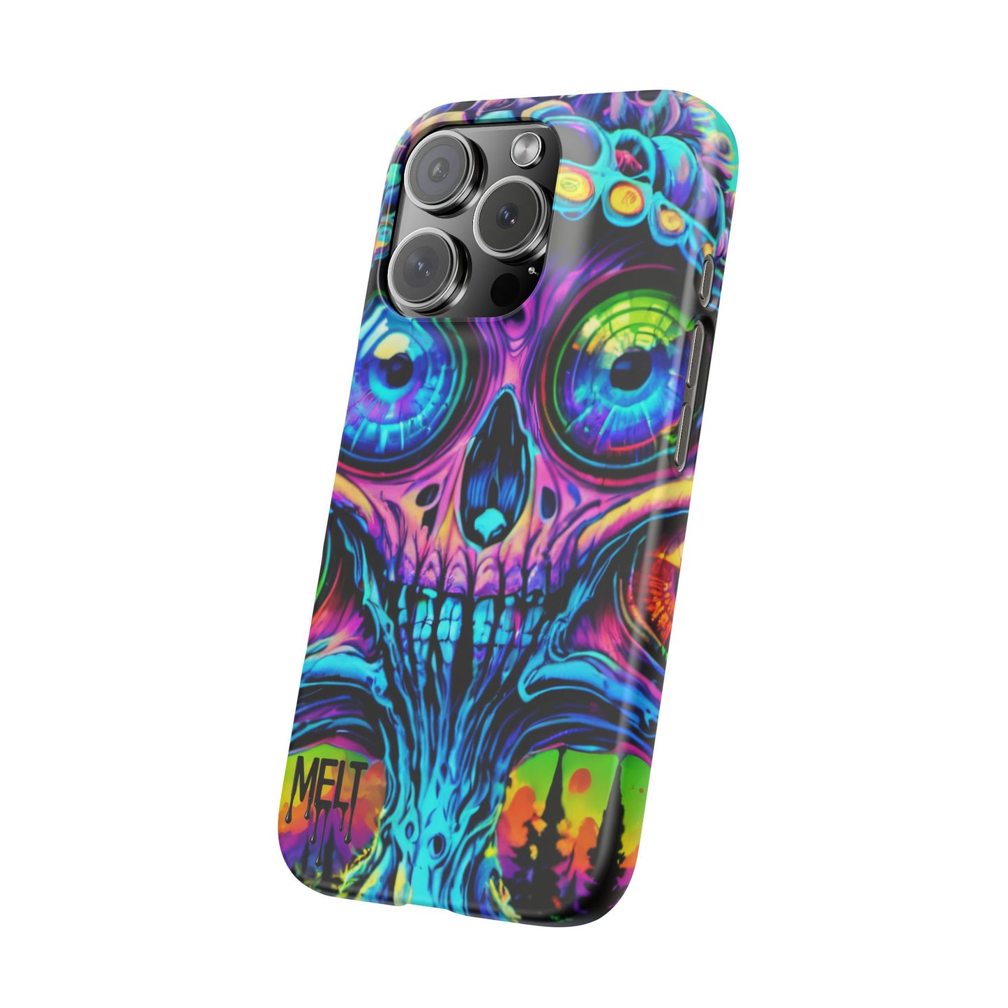 Skull Melt Slim Cases