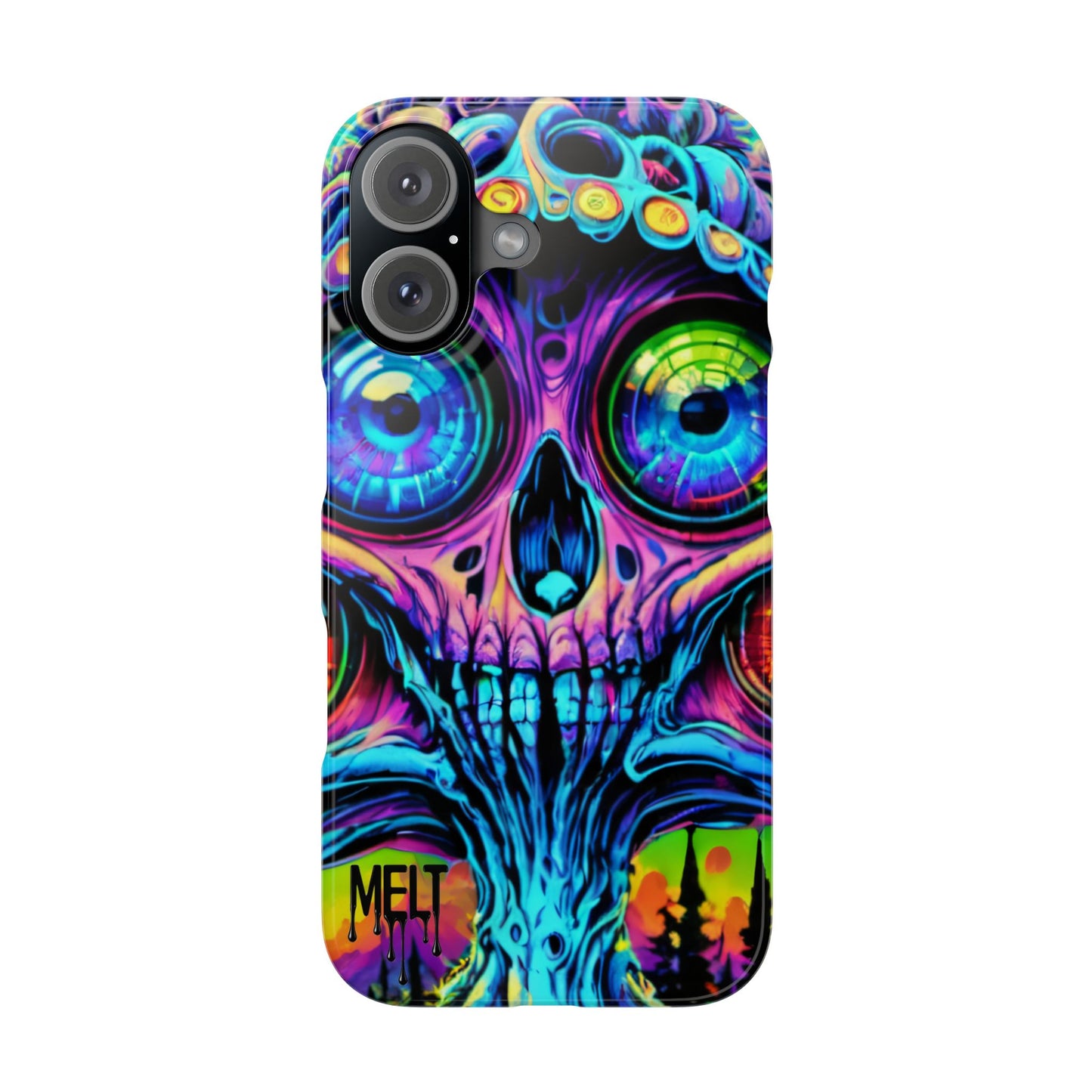 Skull Melt Slim Cases