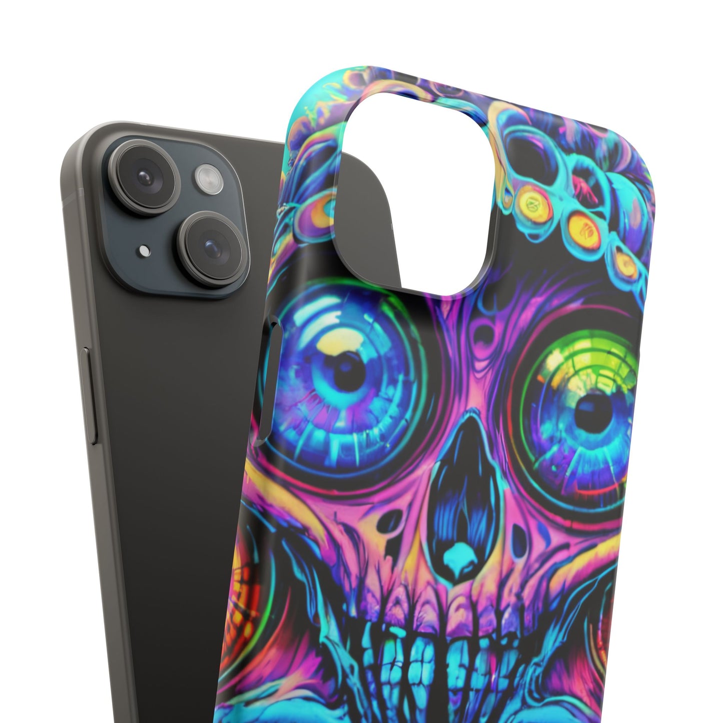 Skull Melt Slim Cases