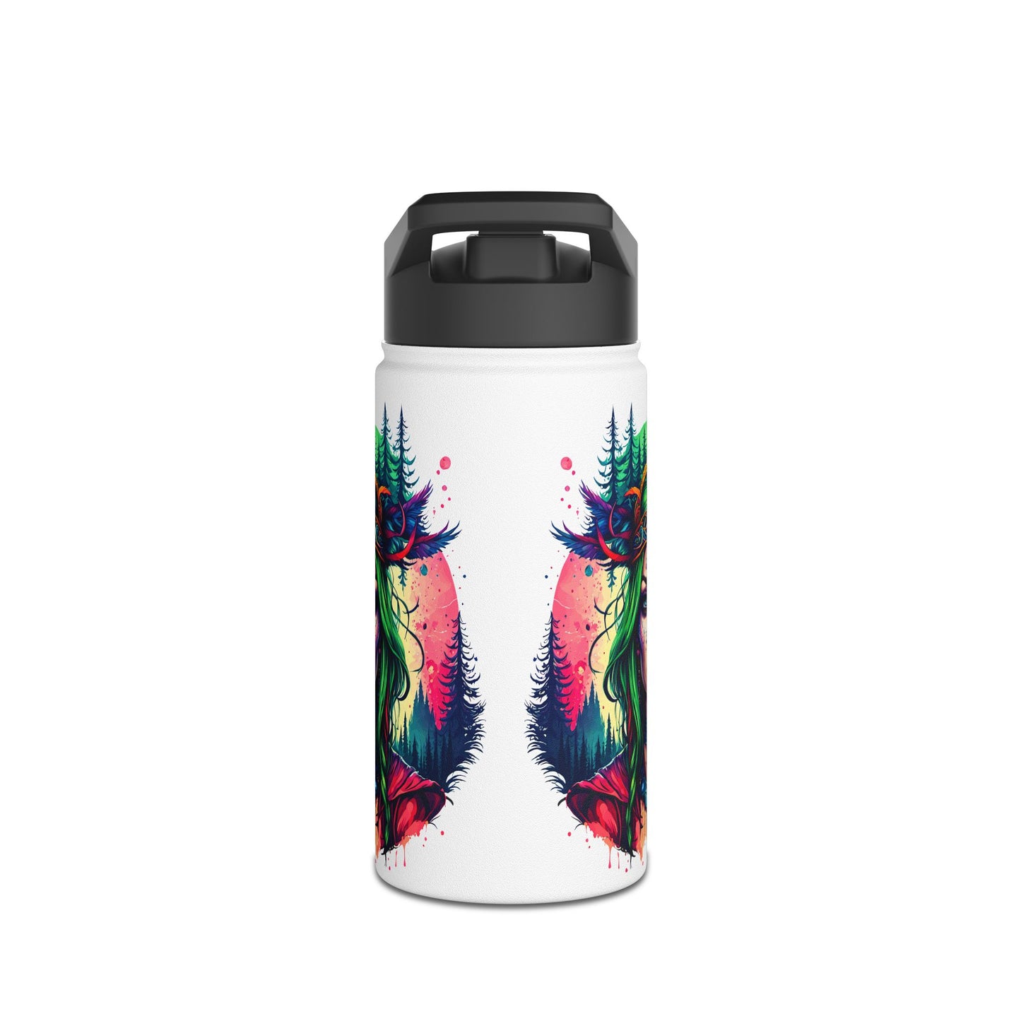 Forest Enchantress Stainless Steel Water Bottle, Standard Lid