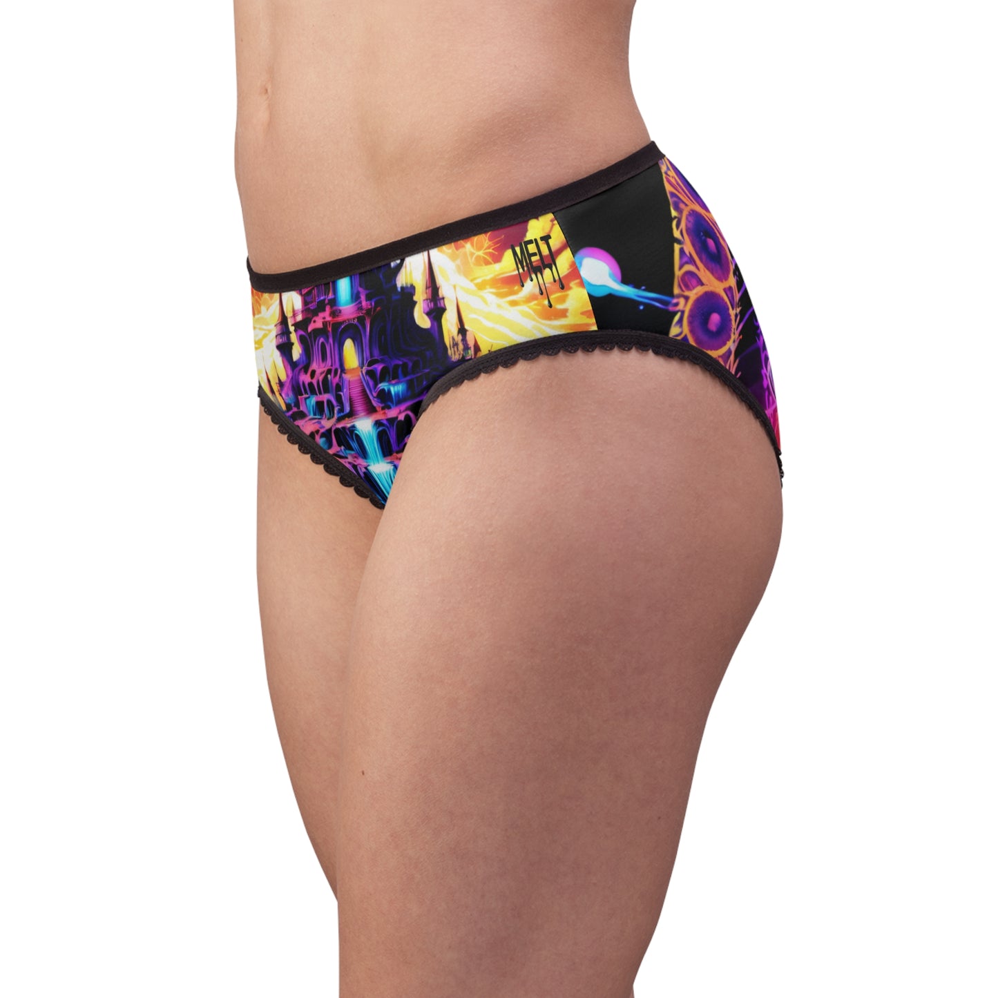 Liquid Castles Women's Briefs (AOP)