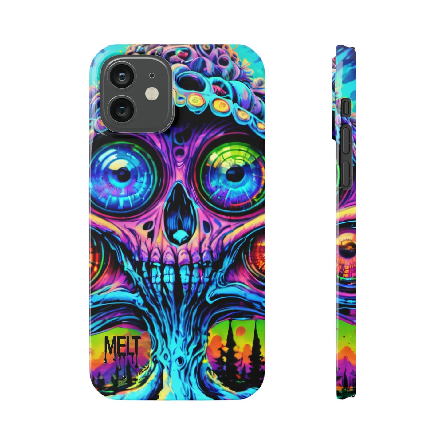 Skull Melt Slim Cases