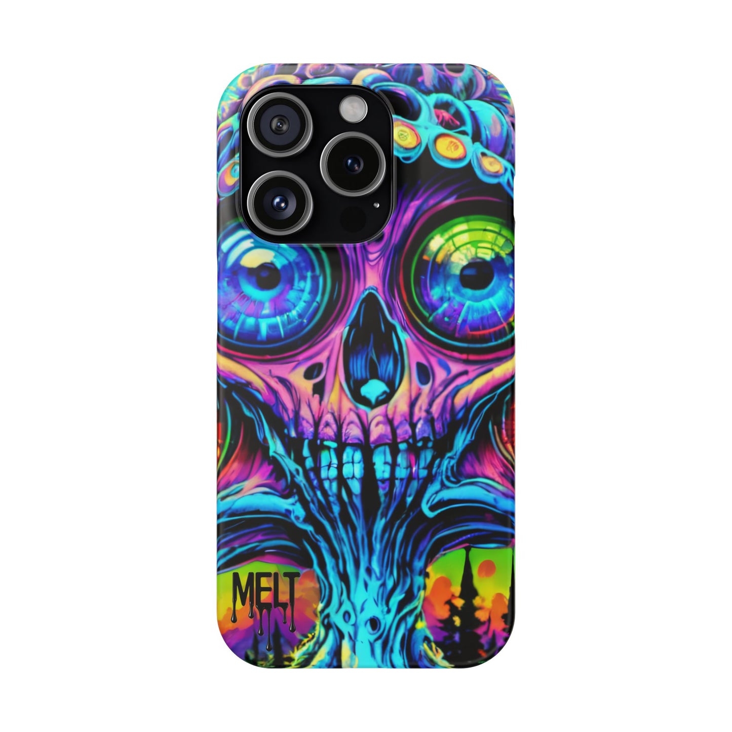 Skull Melt Slim Cases