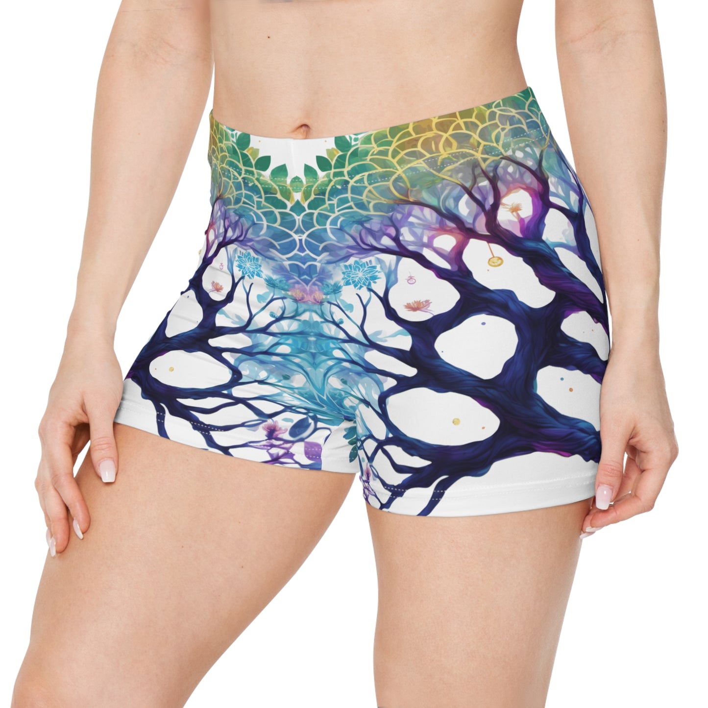 Frozen Trees Women's Shorts (AOP)