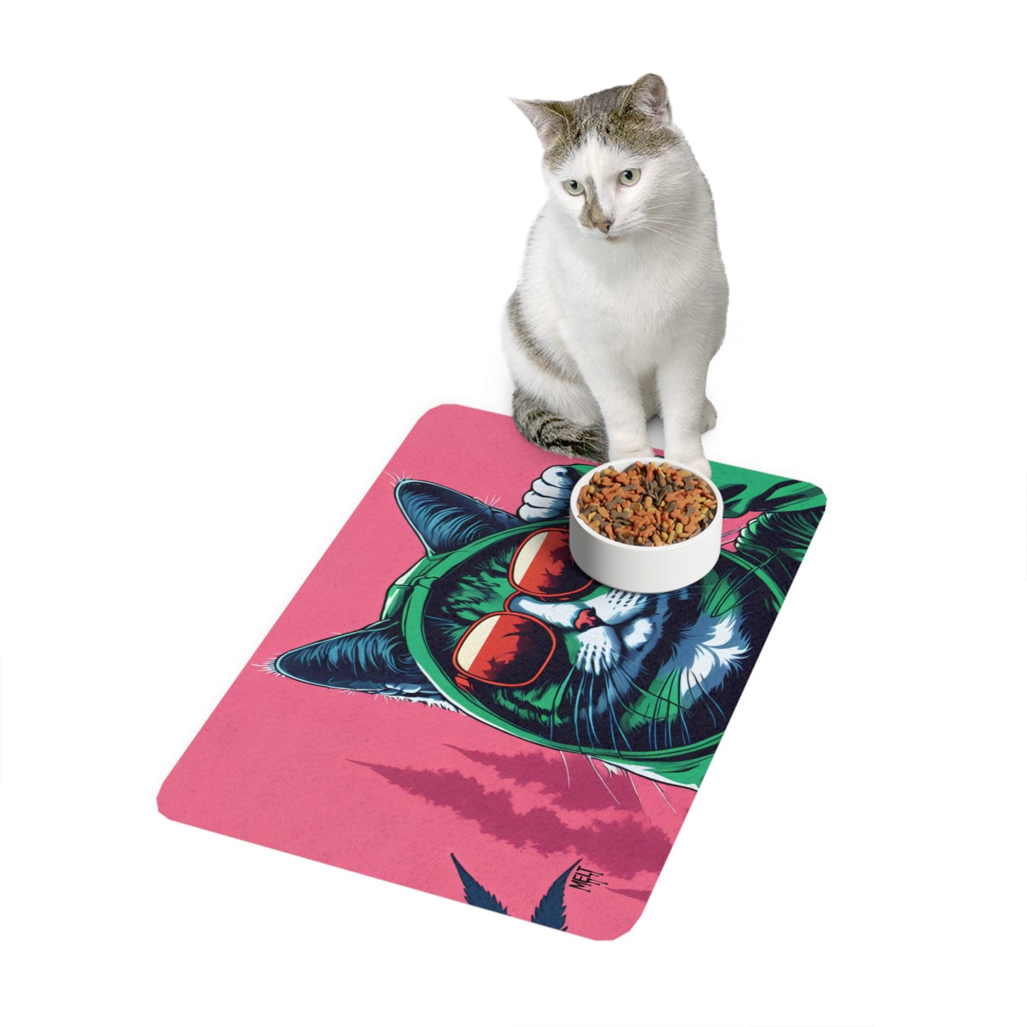 Coool Cat Pet Food Mat (12x18)