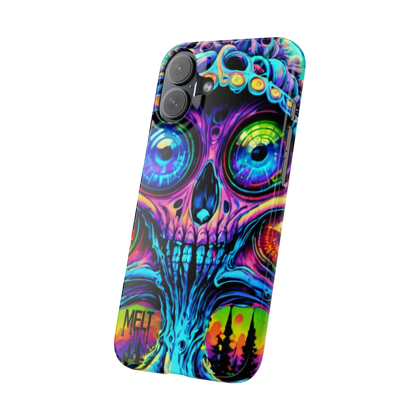 Skull Melt Slim Cases