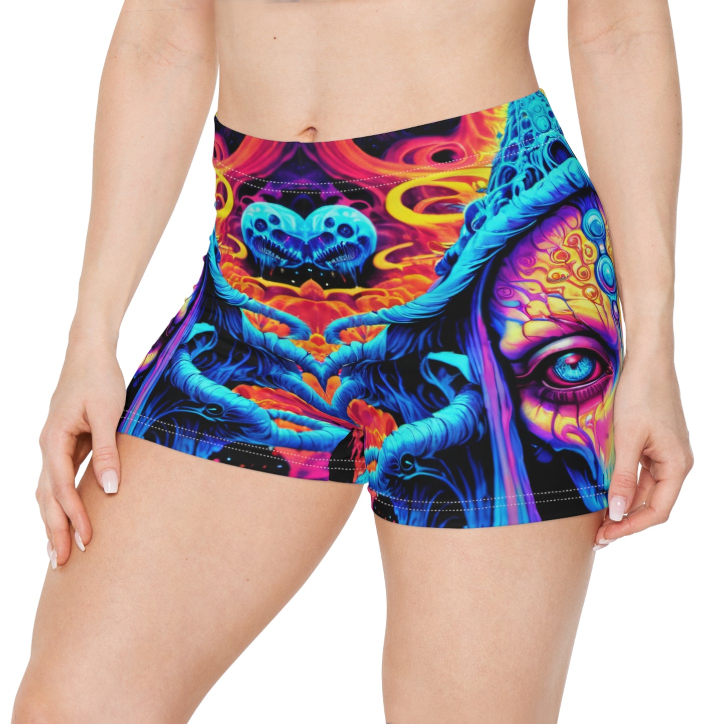 Mystic Lips Women's Shorts (AOP)