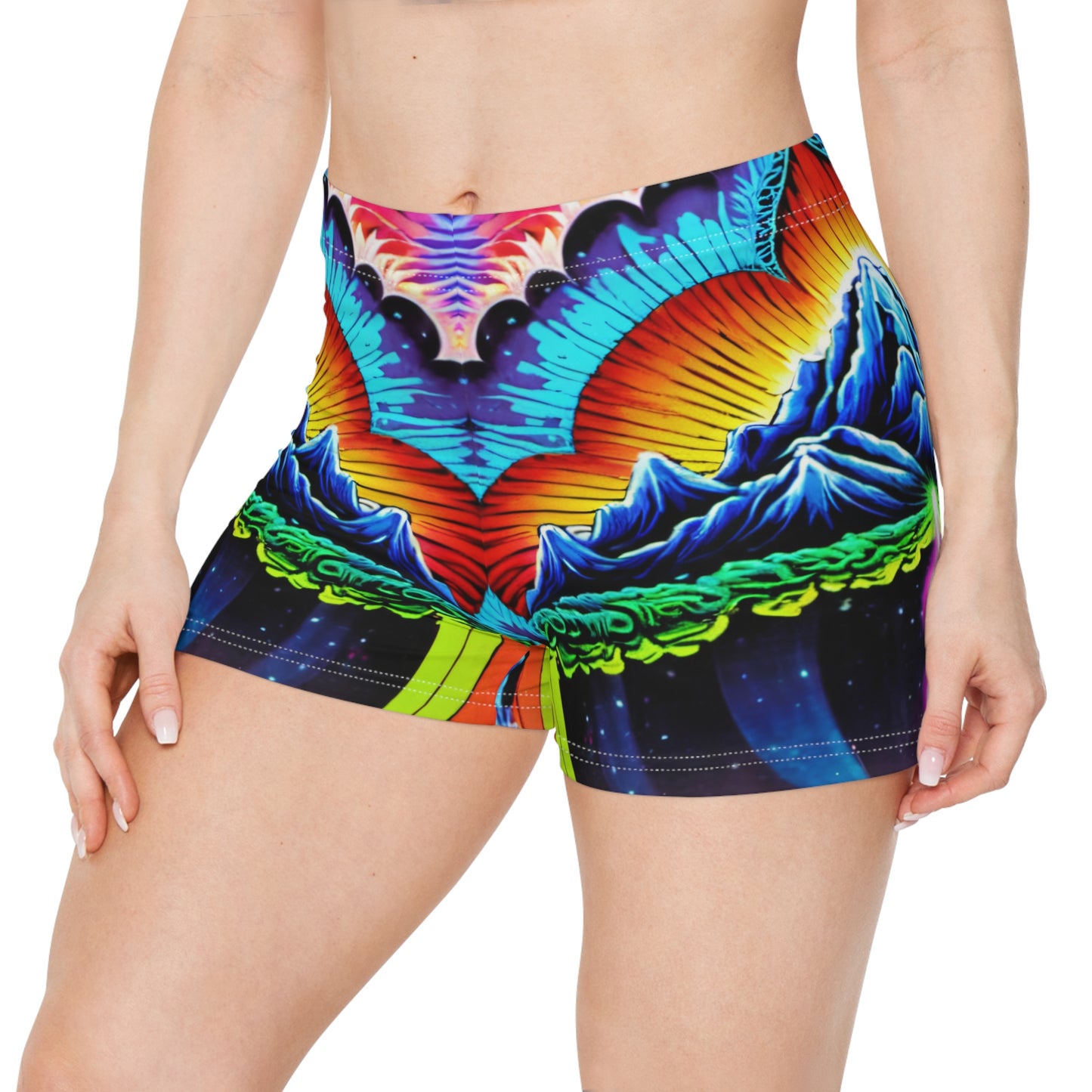 Sunbeam Screams Women's Shorts (AOP)