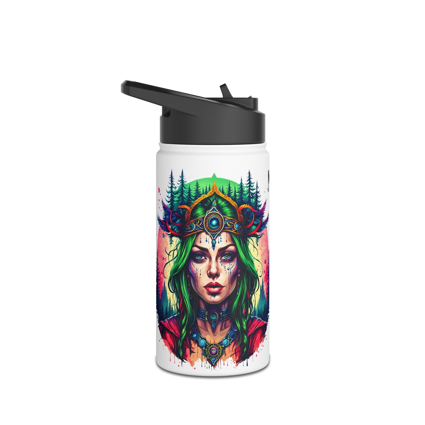 Forest Enchantress Stainless Steel Water Bottle, Standard Lid