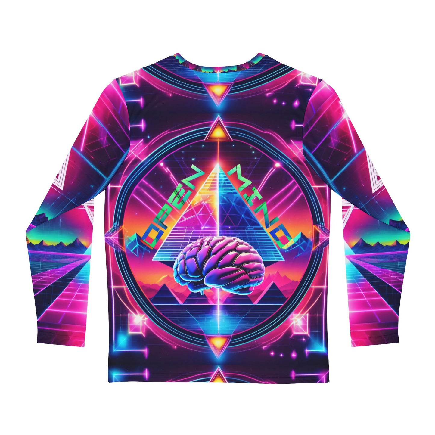 Open Mind Mirror Realm - Long Sleeve Shirt (AOP)