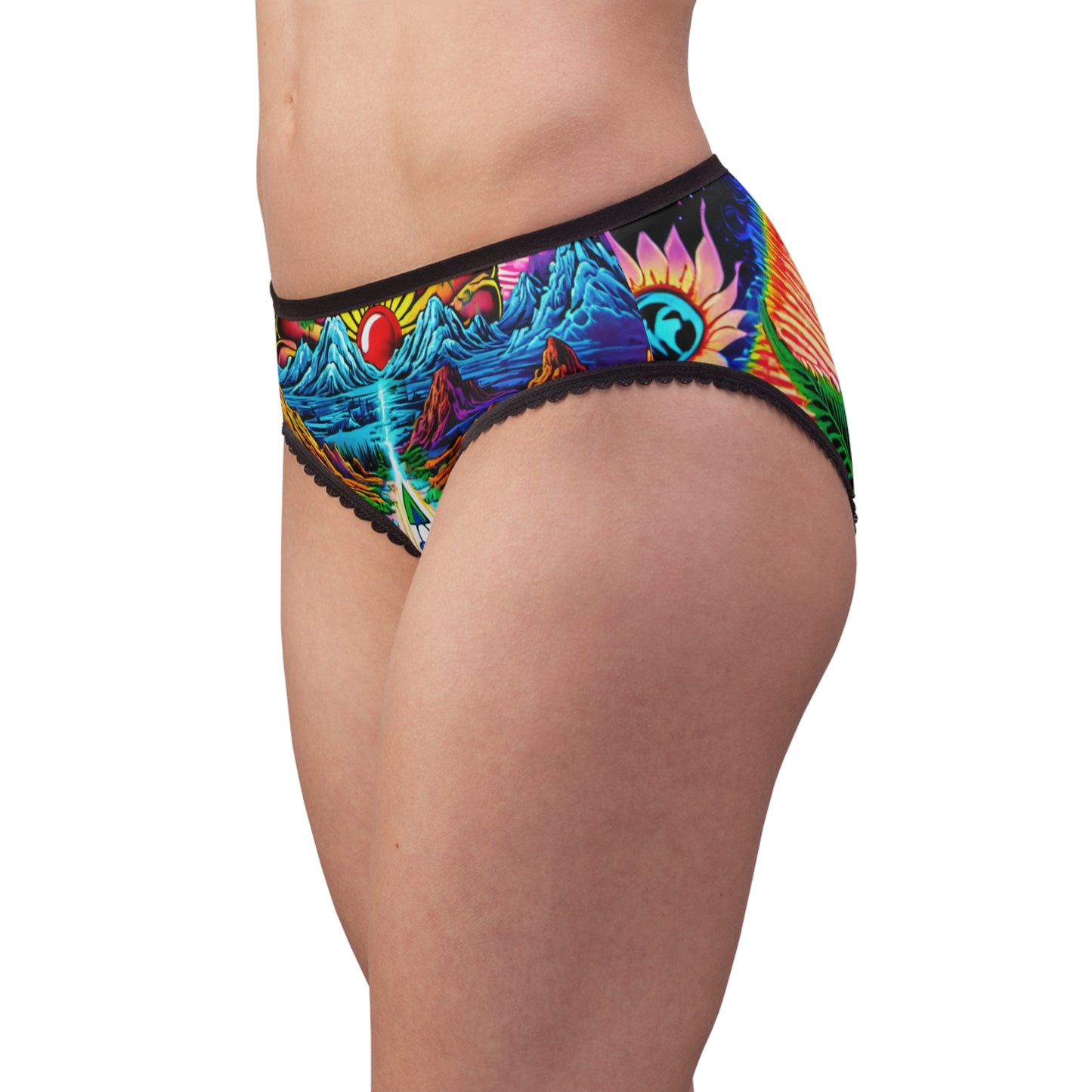 Feelin Good Women's Briefs (AOP)